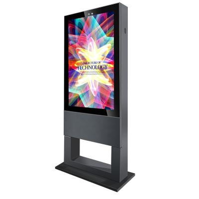 China 32 Inch Wall Mounted Standing Advertising Machine Indoor Outdoor Digital Display Interactive Advertising Sign LCD Display for sale