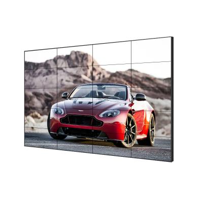 China 55 Inch Indoor Custom Commercial Narrow Edge Splicing LCD TV Wall Advertising Display Splicing Display for sale