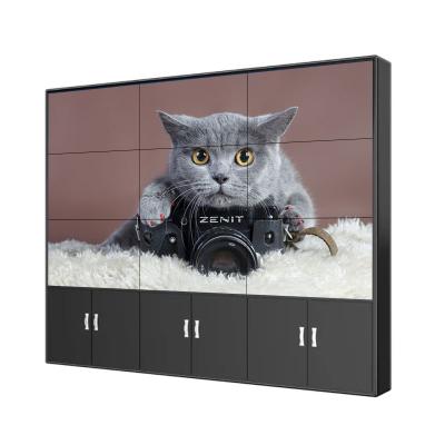 China Indoor 2x2 3x3 Panel 2x2 3x3 Display Wall Indoor Lcd 46 Inch Lcd Screen Advertising Splicing Display Splicing TV Wall for sale