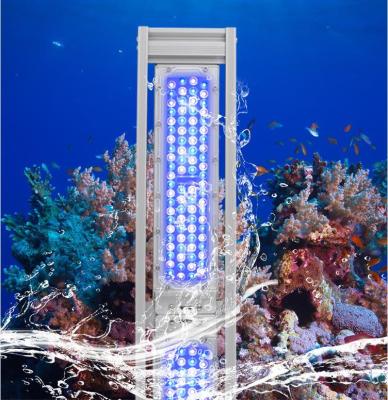 China Custom Full Spectrum Red Blue White Aquarium Lamp Led Aquarium Light For Fish Tank And Coral Reef DXG-SZD180W for sale