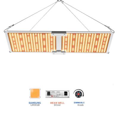 China Seed starting plant waterproof IP65 2021 spectrum full lm301b dimmable led grow light for indoor plant for sale