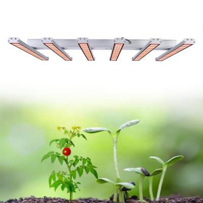 China Seed Starting Hps Concealed Grow Light Commercial 6 Bars 480Watt Led Grow Light Bar Strip Grow 640w for sale