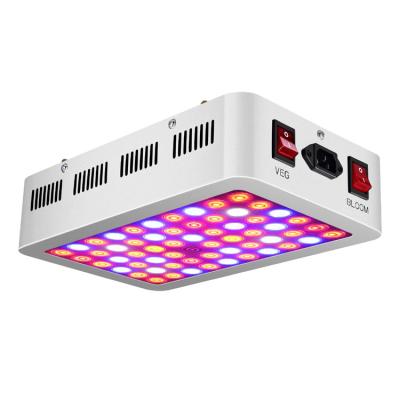 China Seed Starting LED Grow Lights 600W Full Spectrum Panel Grow Lamp with IR and UV LED Plant Lights for Indoor Plants Greens Micro Succulents for sale