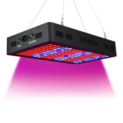 China Seed Starting Professional Led Grow Light 100-277Vac Sunlike Lens 1800W X2 Full Spectrum Lamps For Gardening Indoor Plants for sale