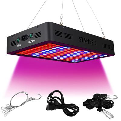 China Seed Starting Garland Powerful 1800w LED Grow Lights 4x4 Ft Full Coverage Spectrum To Grow Light For Indoor Plants Veg And Flower for sale