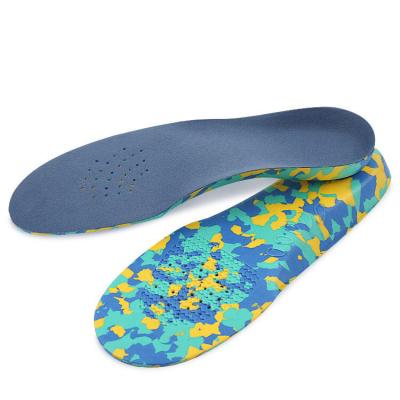 China Arch Support Flat Foot Arch Support Orthotic Insole For Kids EVA Shock Absorption Insole For Kids for sale