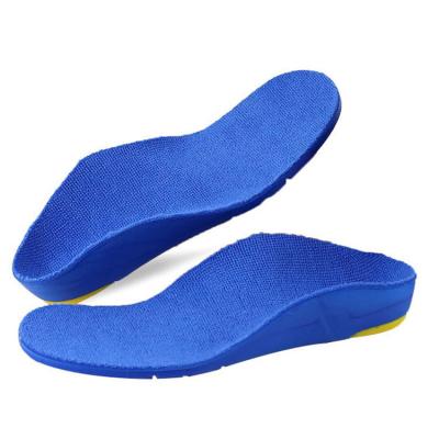 China Arch Support Flat Foot Orthotic Arch Support Insole For Kids Breathable PU GEL Shock Absorption Insole For Kids for sale