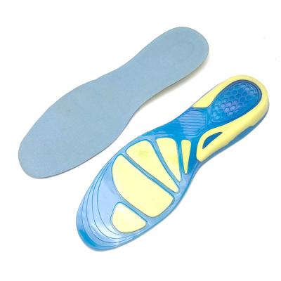 China Soft shock absorption and extra comfortable release foot fatigue and cushioning foot pain gel cushioning insole for sale