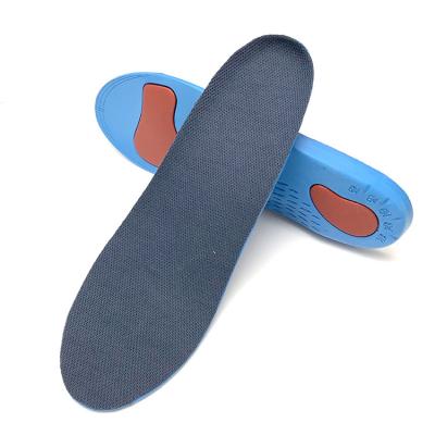 China Full Insole Balance To Shoe Sizes Unisex Supportable Flexible Insole Shock Absorbing PU Foot Removable Insole for sale