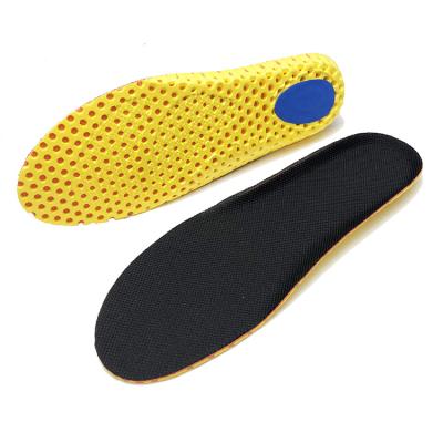 China Unisex Shock Absorption Balance To Class Breathable Lightweight Elastic Cushioning Sneaker Insole EVA Sports Insole For Men And Women for sale