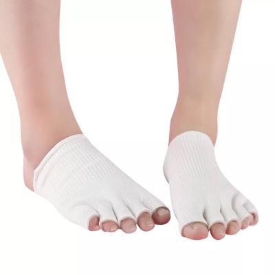 China Amazon Foot Comfort Hot Sales Moisturizing Gel Massage Knocks Five Fingers Toes Open Toes Dry Cracked Feet for sale