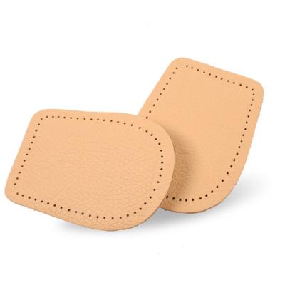 China Anti-Slip Heel Cups Cushion Leather And Latex Rubber Ultra Soft Orthotic Shoes Half Inserts Heel Protector For Plantar Fasciitis for sale