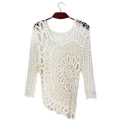 China 2021 Hand Made Sweater Women Sweater Anti Shrink Design for sale