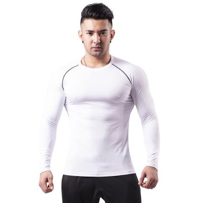 China Top Sportswear Mens Breathable Products Long Sleeve Workout Quality Gym Clothes for sale