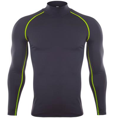 China Breathable Fashionable Handsome Gym Fitness Long Sleeve Workout Men Gym Clothing Set for sale