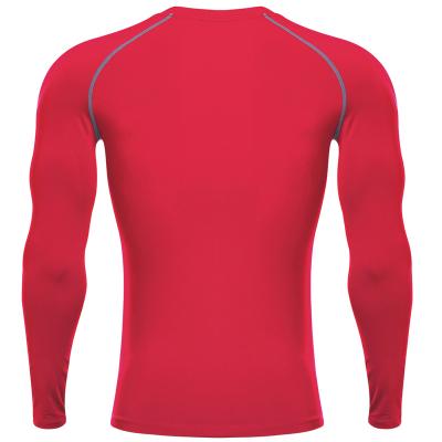 China Custom Mens Breathable T Shirts Long Sleeves Workout Clothes Mens Tracksuit Sportswear or Fitnesswear for sale