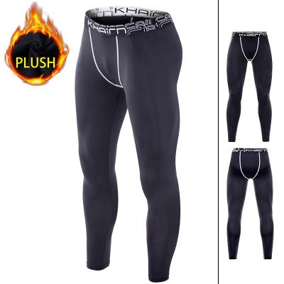 China Fashionable Simple QUICK DRY Thick Winter Fleece Warm Men's Pants And Trousers Gaiters for sale