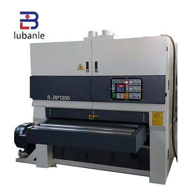 China Building Material Shops Industrial Duty Plywood Brush Board Woodworking Equipment R-RP1300 Sanding Machine for sale