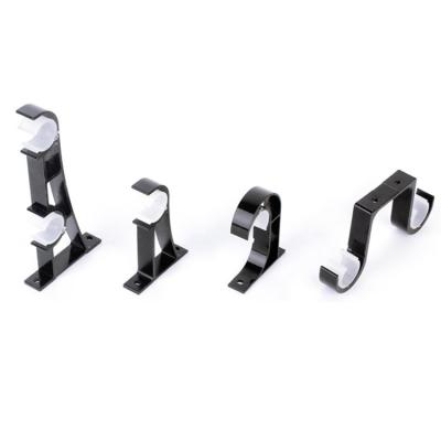 China Install Cheap Meter L Shape Decor Metal Roof Support C Bracket Form Steel Fixed Curtain Rod Bracket for sale