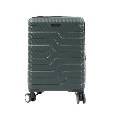 China Shell Trolley Luggage BH 22013 PP Hard 3 Set Luggage Sets TSA Lock Trolley Luggage Sets Suitcase Factory Unisex Style for sale