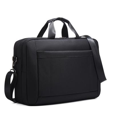 China Waterproof Handy Briefcase Rolling Laptop Bag BH8762 BINHAO Cross - Body Oxford Cloth Fashion Large Capacity Business Briefcase Cross - Body Bag Classic Black for sale