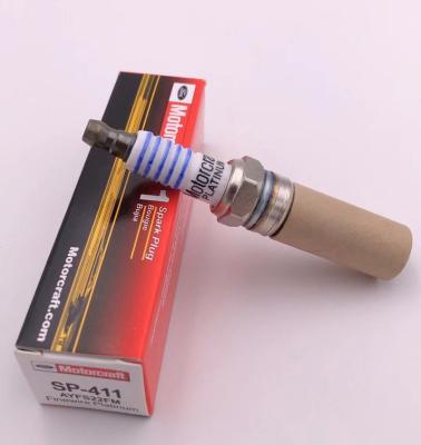 China Skillful Manufacturing Auto Motor Platinum Spark Plug OEM AYFS22FM SP-411 For Car Motorcraft Stander OEM Size for sale