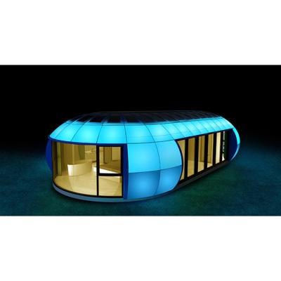 China Smart Home AI Eclectic Modern Voice Style Space House Capsule Complete Home Prefab Houses Container hous for sale