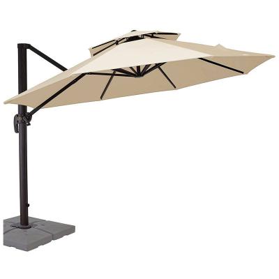 China Large Size Waterproof/UV Garden Large Patio Garden Umbrella Restaurant Heavy Duty/Durable/Luxury Commercial Outdoor Strong Umbrellas for sale