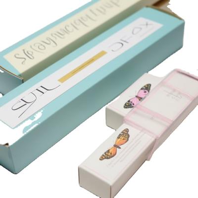 China Factory Materials Factory Recycled Lip Gloss Lip Gloss Packaging Box Cosmetic Paper Box Cosmetic Packaging for sale