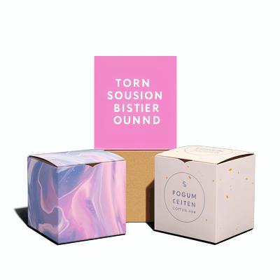 China Hot Sale New Materials Factory Design Lipstick Box Recycled Candle Boxes Gift Box for sale