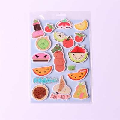 China Kids Good Quality Sticker Fruit Waterproof Hot Selling Paper Sticker for sale