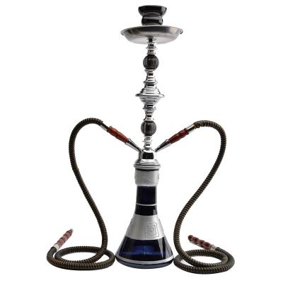 China NEW Large Unique Aluminum Hookah Portable Shisha Glass Portable Custom Hookah for sale