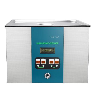 China Hotel 53Khz 68Khz 80Khz 100Khz 132KHz 30Liter High Frequency Ultrasonic Bath Price For Sale for sale