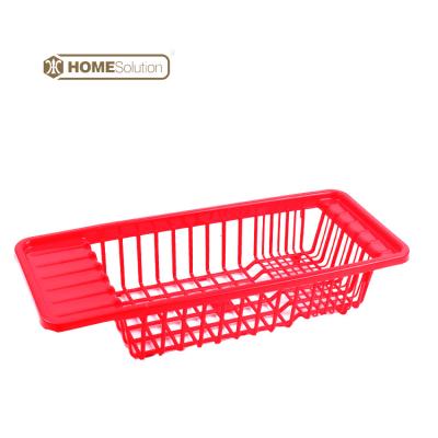 China Sustainable New-design Plastic Sink Basket Strainer And Storage Plastic Basket For Kitchen Use for sale