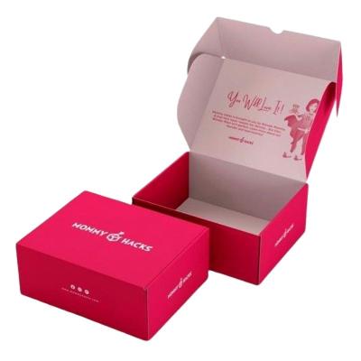 China 2022 Hot Selling Size Advertisement New Arrival Biodegradable Custom Logo Box Corrugated Box Printed Manufacturer Custom Mailer for sale