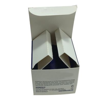 China Eco-friendly And Fashion Custom UV Embossing Logo Color Printing Cosmetic Packaging Box Paper Cardboard Troqueladora De Carton For Skin Care Cream for sale