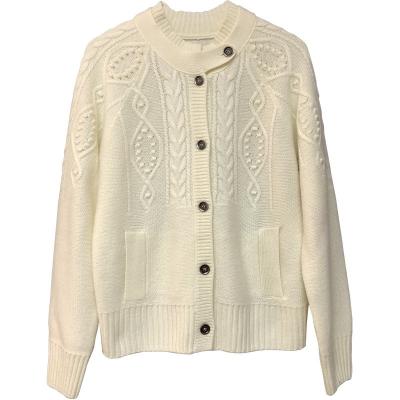 China High Quality Elegant 100% Cashmere Women's Cashmere Cardigan Fashion Fan Coat Breathable For Women for sale