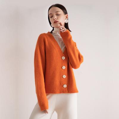 China New Style Breathable High Quality Spring Woolen Vintage Women's Long Sleeve Cardigan for sale