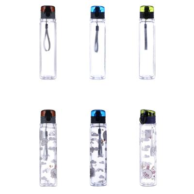 China Portable Durable Using Low Price Portable Travel Water Bottles Wholesale Plastic for sale