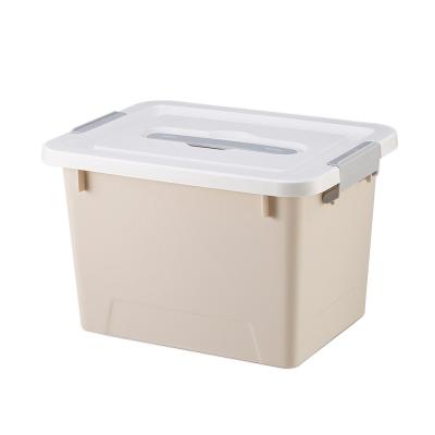 China Large Sustainable Multifunctional Green White Plastic PP Storage Case Multifunctional Box for sale