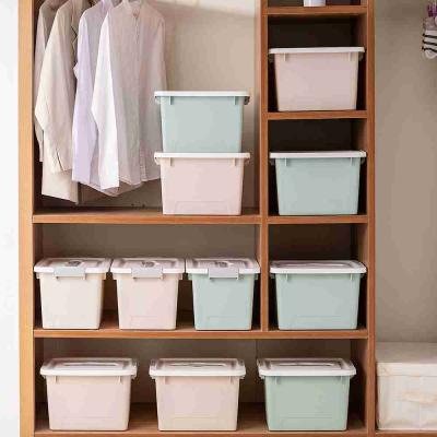 China Multi-Functional Low Price Sustainable PP Plastic Large Home White Green Outdoor Storage Box for sale