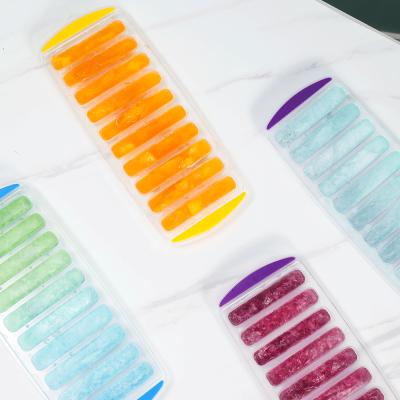 China Sustainable Silicon Easy-Release Ice Trays With Spill-Resistant Removable for sale