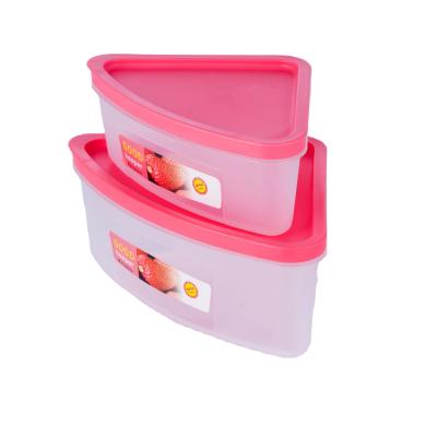 China Good Quality Airtight Various Pink Storage Viable Airtight Food Containers for sale