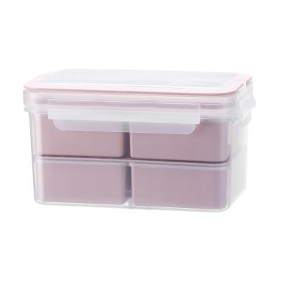 China Viable Low Price Guaranteed Quality Microwave Customized Silicone Lunch Box for sale