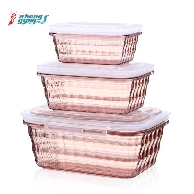 China Noodle Soup Salad Bowl Set Eco Friendly Clear Plastic Takeaway Sustainable OEM Customized Outdoor Logo for sale