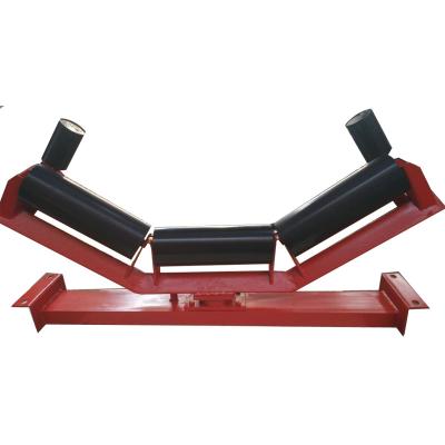 China energy & Mining Conveyor Belt System Carry Roller With Frame for sale