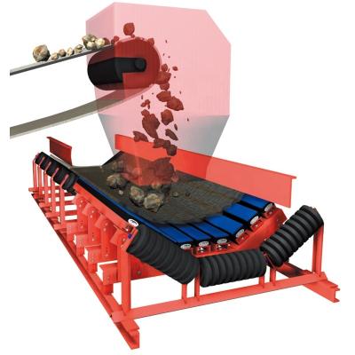 China Belt Conveyor Impact Bars For Rubber Skid Bed Conveyor Belt Feed Impact Bed Conveyor Crusher for sale