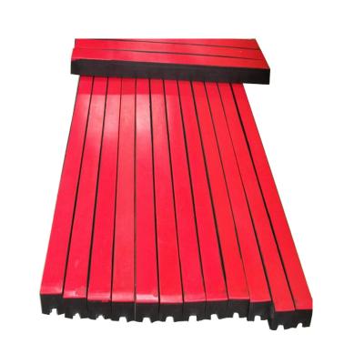 China Mining Industry Belt Conveyor Feed Point Impact Wear Resistant Bars for sale