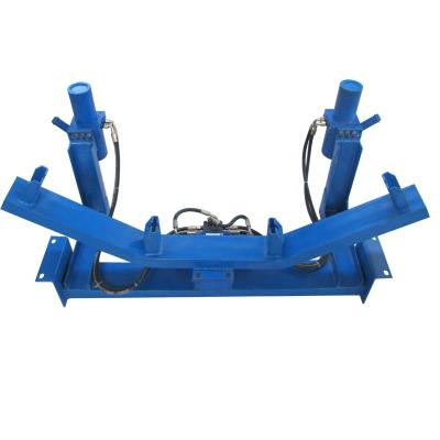 China Belt Conveyor Hydraulic Pressure Belt Idler Deviation Correction Bracket for sale