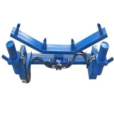 China Hydraulic Conveyor Bracket Hydraulic Self-Aligning Conveyor Roller Idler Bracket for sale